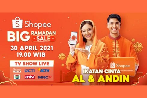 Siap Baper Lagi, Arya Saloka dan Amanda Manopo Kembali Hadir di Shopee Big Ramadhan Sale TV Show