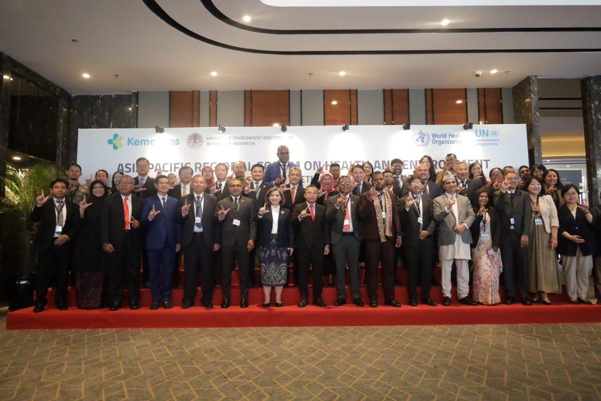 Pertemuan Tingkat Menteri ke-5 Forum Regional Asia Pasifik tentang Kesehatan dan Lingkungan The Asia-Pacific Regional Forum On Health And Environment (APRFHE) di Jakarta, pada 24-26 September 2024