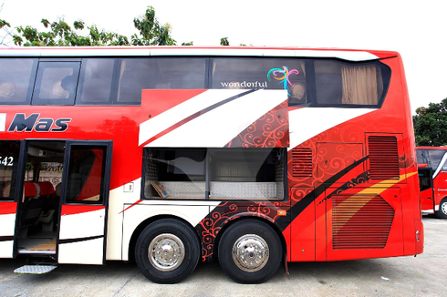 Di Mana Posisi Bagasi pada Bus Double Decker?