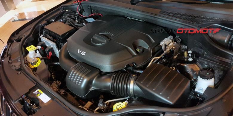 Mesin V6 Pentastar 3.0L yang dipakai di Jeep Grand Cherokee Limited dan Overland. 