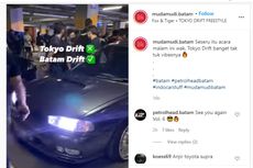 Acara Petrolhead di Batam Viral, Mirip Film Tokyo Drift