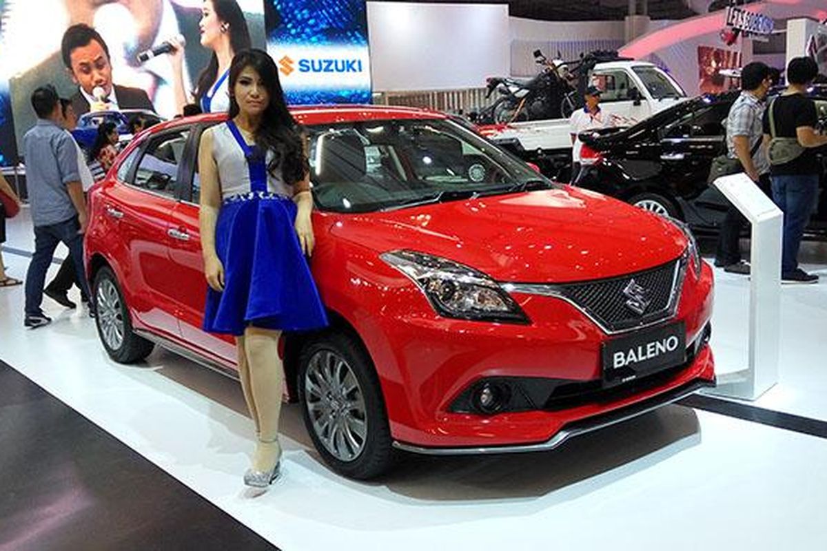 Suzuki Baleno di Booth Suzuki di GIIAS 2016