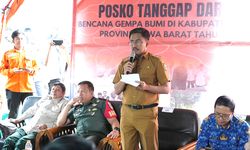 Evaluasi Tanggap Darurat Gempa Kertasari, Pjs Bupati Bandung: Pelayanan Dasar Jadi Prioritas