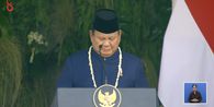 Prabowo Doakan Korban Bencana Sumatera hingga NTT pada Upacara HUT RI 