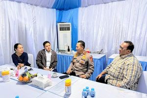 Jelang Perayaan May Day, Kapolri dan Seskab Teddy Temui Pimpinan Buruh