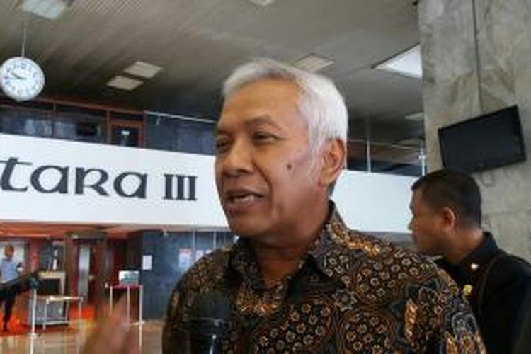 Wakil Ketua DPR RI Agus Hermanto saat ditemui di Kompleks Parlemen RI, Selasa (6/10/2015)