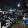 Situasi Pelabuhan Bakauheni pada Malam Puncak Arus Balik, Kantong Parkir Dipenuhi Kendaraan