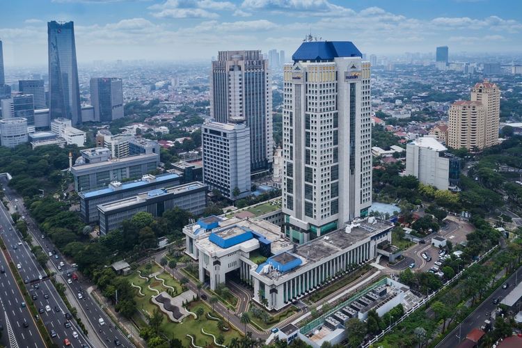 Gedung Bank Mandiri. 
