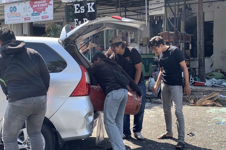 Ledakan Dahsyat di Ruko Pakuwon City Surabaya, Polisi Amankan Tabung Elpiji 50 Kg