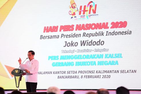 Presiden Jokowi Kembali Membahas Ibu Kota Baru dan Pengaruh Pers di HPN 2020