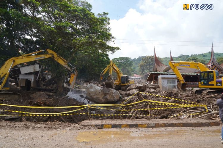 Usai Galodo Solok, Kementerian PU Kaji Penanganan Hulu Batang Baliang