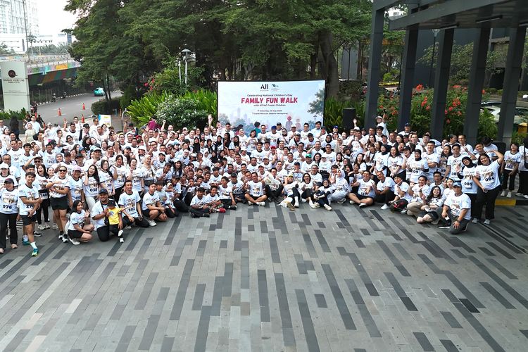 Menikmati Pagi di Kemayoran dengan Family Fun Walk
