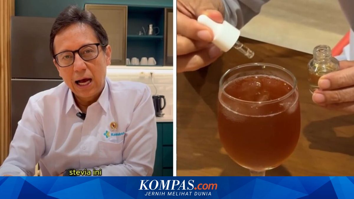 Menkes Ungkap Pemanis yang Lebih Baik dari Gula, Cukup 1 Tetes untuk Segelas