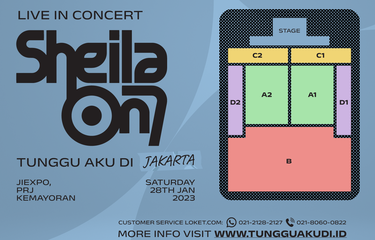 Harga dan cara pesan tiket konser Sheila On 7 di Jakarta.