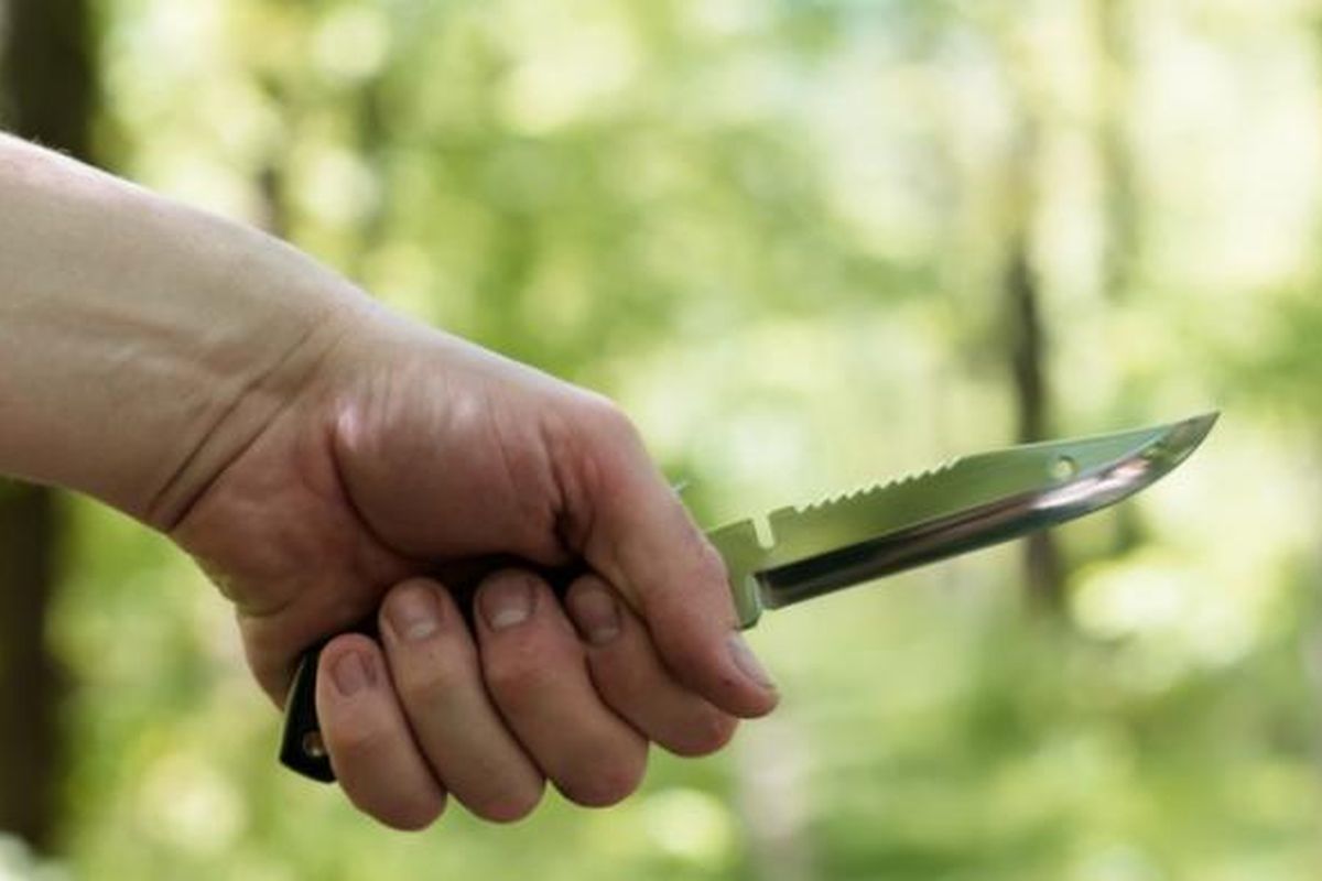 Ilustrasi penikaman.