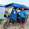 Kehabisan Bus dari Pelabuhan Muara Angke, Naik Becak Motor Saja