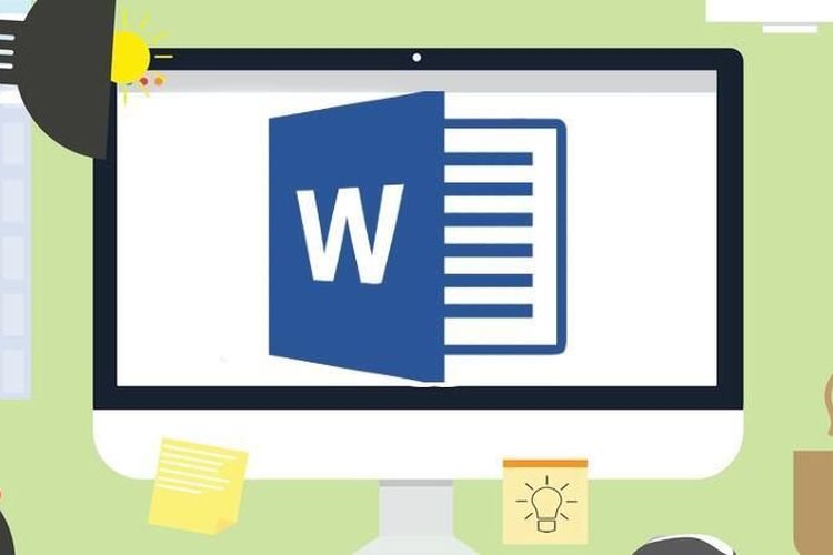 Cara menyimpan dokumen di Microsoft Word.