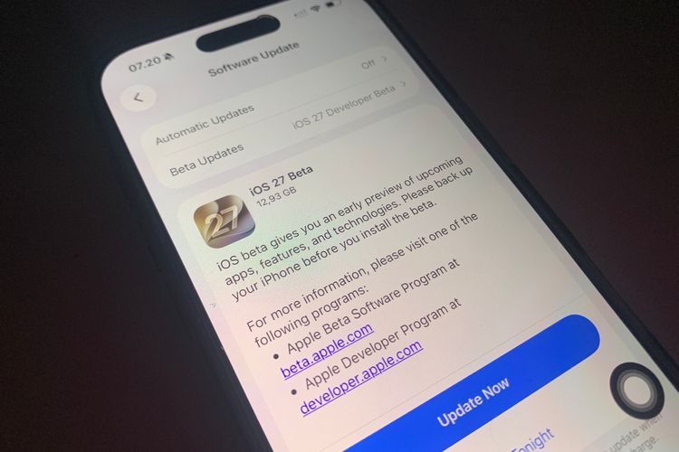 Sudah Tersedia, Ini Cara Update iOS 27 Beta di iPhone 