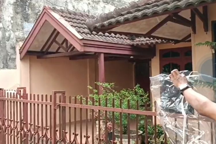 Lokasi warga mengamankan 3 terduga penculik anak di Jalan Jahe Raya, Kecamatan Medan Tuntungan, Kota Medan, Selasa (7/5/2024)