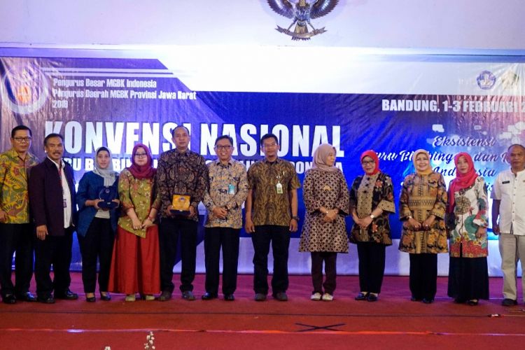 Konvensi Nasional Guru Bimbingan dan Konseling Indonesia, bertempat di Graha Pos Indonesia Bandung, Jumat (1/2/2019).