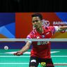 Simulasi Piala Thomas 2020, Anthony Ginting Kewalahan Hadapi Juniornya