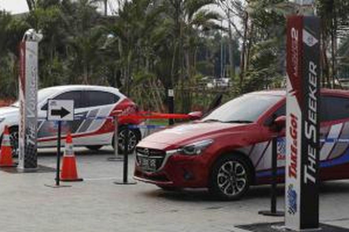 All-New Mazda2 saat akan digeber 24 jam non-stop di Jakarta.