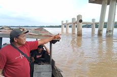 Imbas Tiang Jembatan di Jambi Ditabrak, Tongkang Batu Bara Dicegat Warga, Diminta Putar Balik