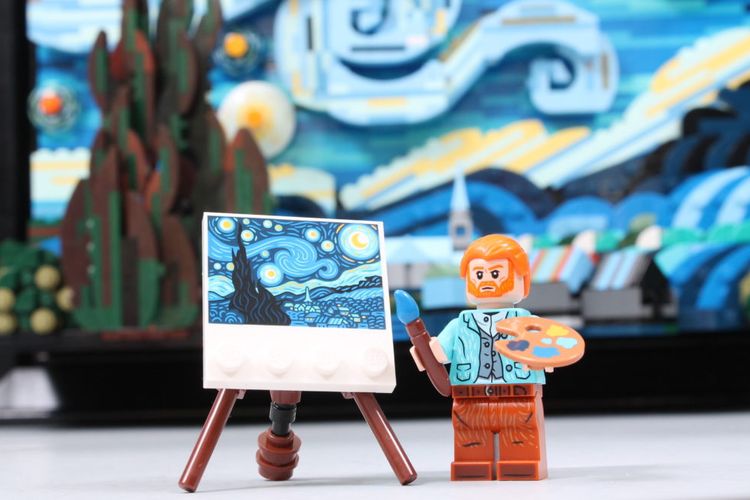 Lego Starry Night Moma