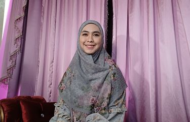 Oki Setiana Dewi saat ditemui di daerah Kebayoran Lama, Jakarta Selatan, Sabtu (14/9/2024). 