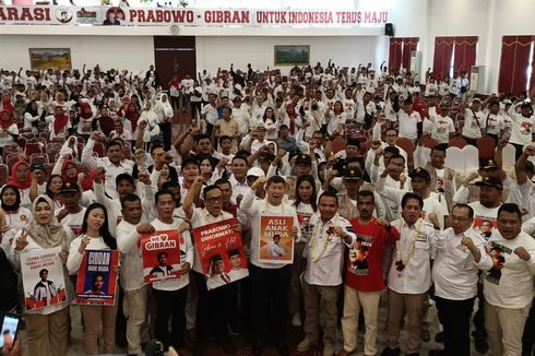 Meski Cawapres Belum Diumumkan, Relawan di Bekasi Deklarasi Dukung Prabowo-Gibran untuk Pilpres 2024