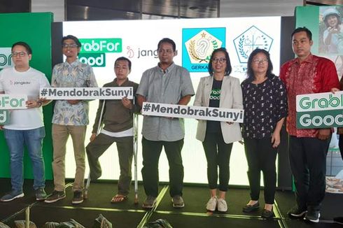 Mendobrak Sunyi, Upaya Grab Meretas Keterbatasan Penyandang Disabilitas