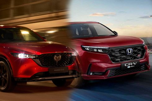 Adu Spesifikasi All New Honda CR-V Turbo dan New Mazda CX-5