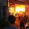 Diduga Korsleting, Sebuah Bengkel di Kota Malang Ludes Terbakar