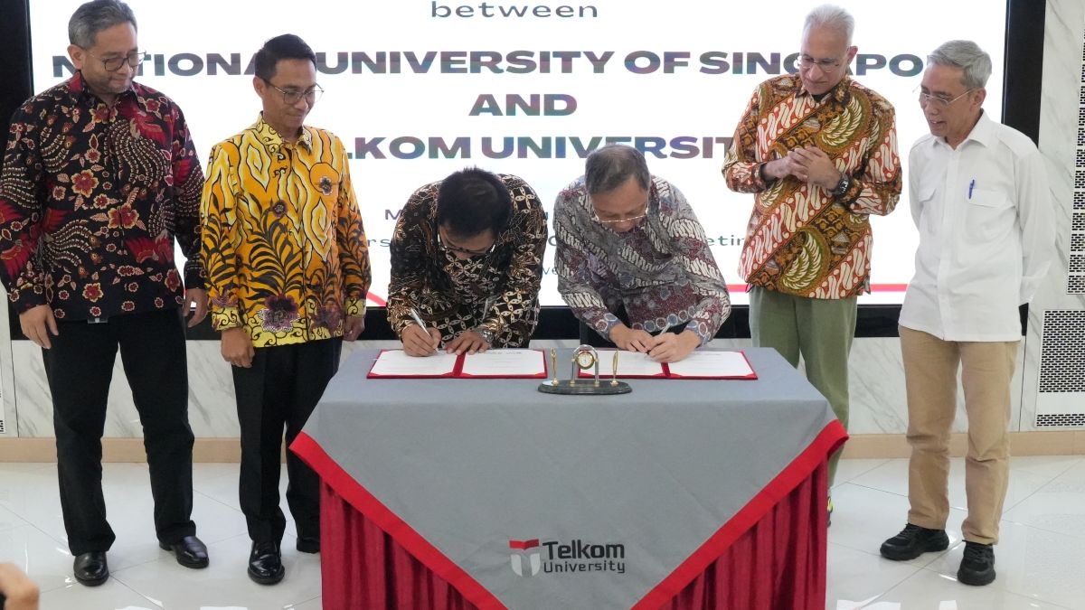 Telkom Perkuat Ekosistem Talenta Digital dan Inovasi Global lewat Kolaborasi Telkom University dan National University of Singapore