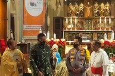 Kapolri-Panglima TNI Tinjau Pengamanan Natal Gereja Katedral, Beri Pesan Kedamaian dan Kebahagiaan