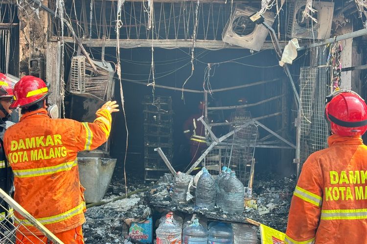 Kebakaran Warung Madura di Malang, 1 Orang Tewas, 1 Alami Luka Bakar Parah