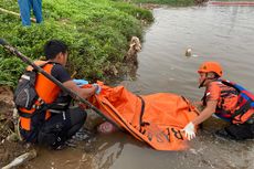 Korban Kedua yang Tenggelam di Sungai Ciliwung Ditemukan Tewas 1,2 Kilometer dari Lokasi Kejadian