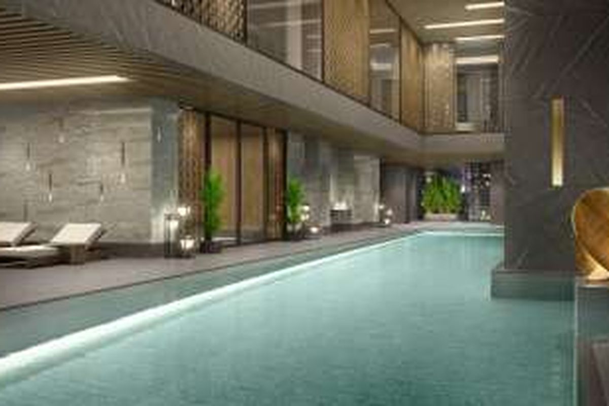 Kolam renang di The Residences at The St Regis Jakarta