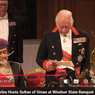Raja Charles Kutip Hadis Nabi SAW saat Jamuan Kenegaraan Sultan Oman