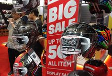 Pilihan Helm Open Face di IMHAX 2025, mulai Rp 200.000