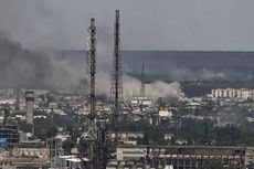 Ukraina Terkini: Tembakan Rusia Picu Kebakaran Besar di Pabrik Kimia Azot Severodonetsk