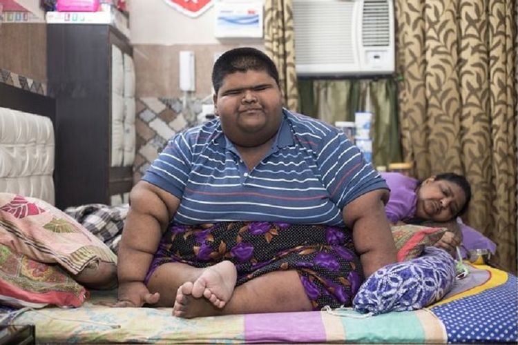 Mihir Jain (14) sempat menyandang gelar remaja bertubuh paling berat di dunia.