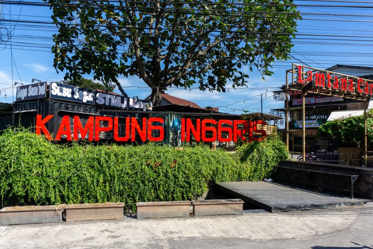 Kediri, Indonesia - 15 Jul 2023: Kampung Inggris is a famous place to learn English in Pare, Kediri. Popular village in Indonesia to learn foreign languages