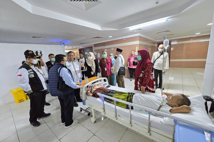 Tim Pengawas Haji DPR RI melakkan sidak terhadap persiapan fasilitas kesehatan selama pelaksanaan haji di Arab Saudi.