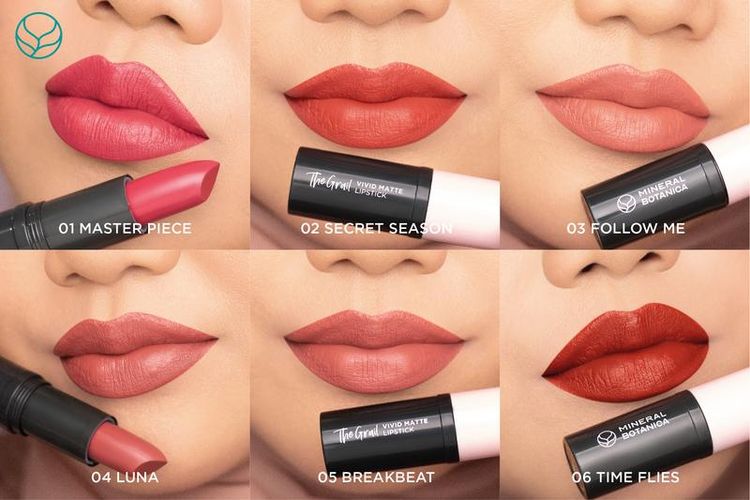 The Grail Vivid Matte Lipstik 