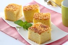 Resep Bolu Tape Panggang, Dicetak Pakai Cetakan Muffin