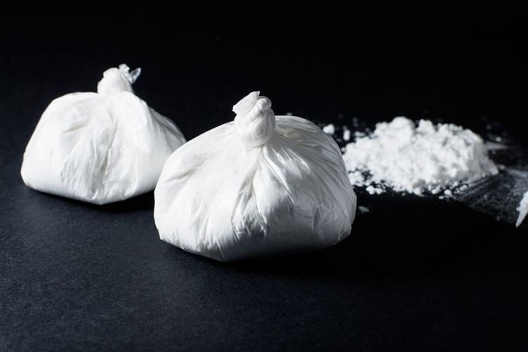Bags of cocaine