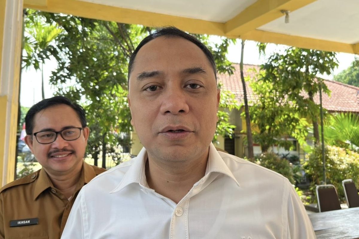 Wali Kota Surabaya, Eri Cahyadi, Senin (8/9/2025)