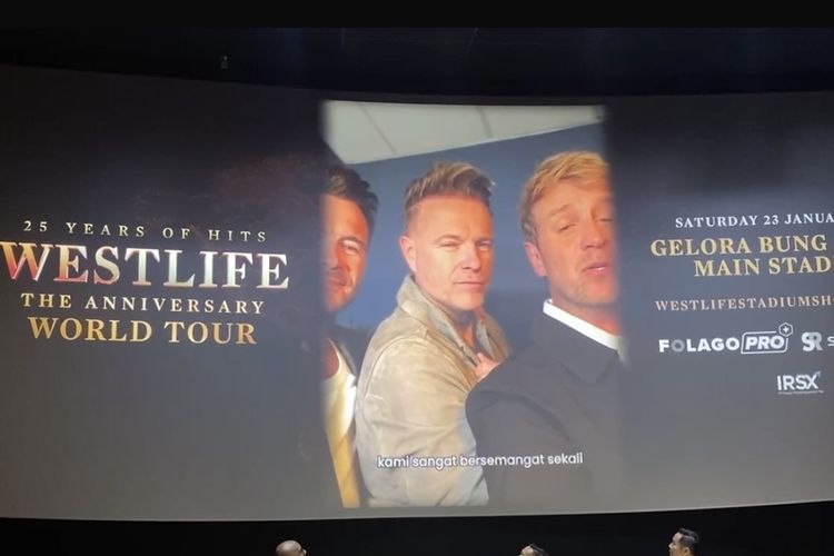 Westlife Sapa Penggemar di Indonesia: Kalian Sangat Spesial
