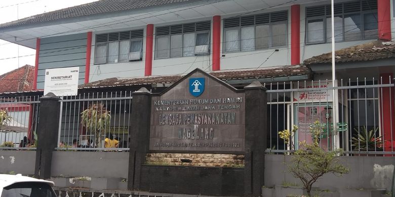 Lembaga Pemasyarakatan Kelas IIA Magelang, Kamis (18/1/2024).